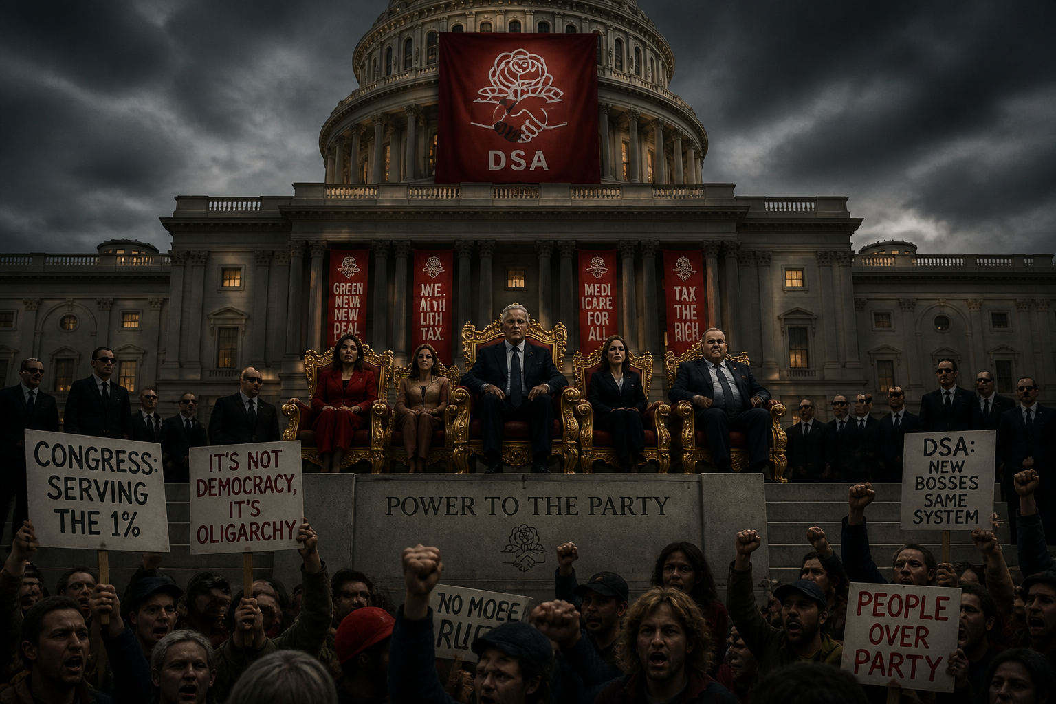 Does the DSA Solve the Problem of Oligarchy—or Move the Power Somewhere Else?